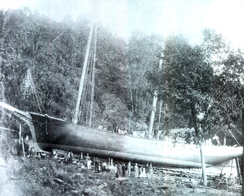 The Modesty - the last ship built in Derby, CT