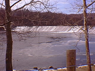 The Ousatonic Dam between Derby & Shelton