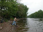 Ousatonic Dam fishing